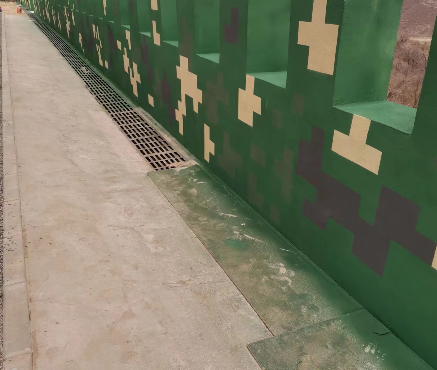 怀柔围墙迷彩喷涂,数迷彩漆